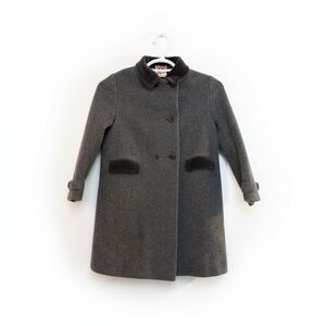 Vintage Kiddy Wool Coat – Made in England – Wool Jacket – Kids